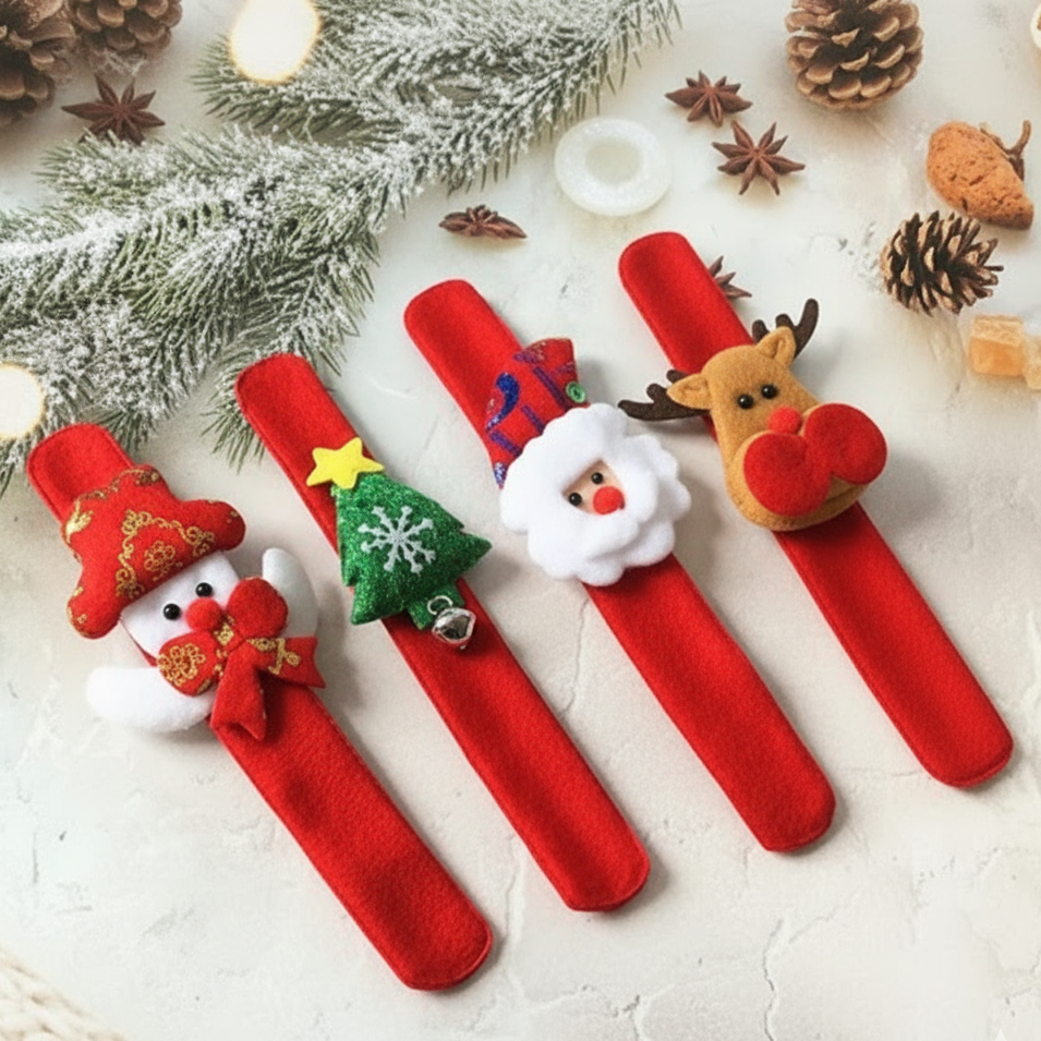 Santa Claus Light Plush Wristband