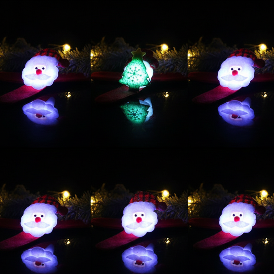 Snowman Light Plush Wristband